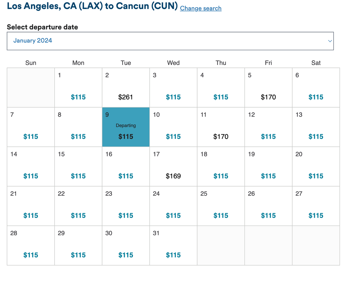 ALASKA AIRLINES BEST DEALS visual data 7