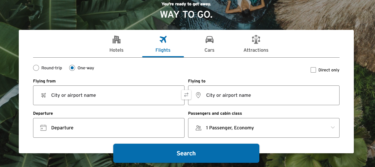 travel portal website