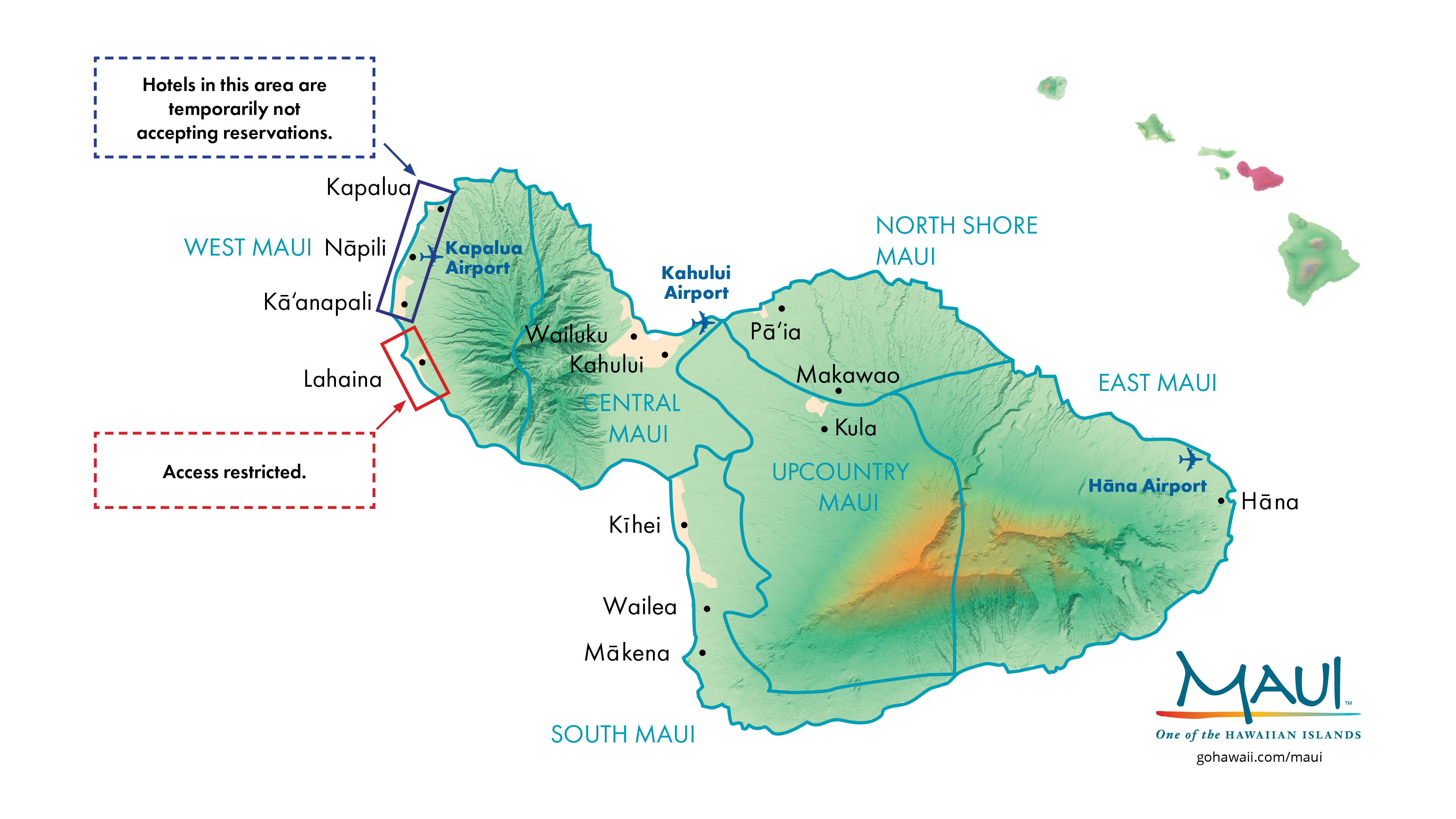 can tourists travel to maui