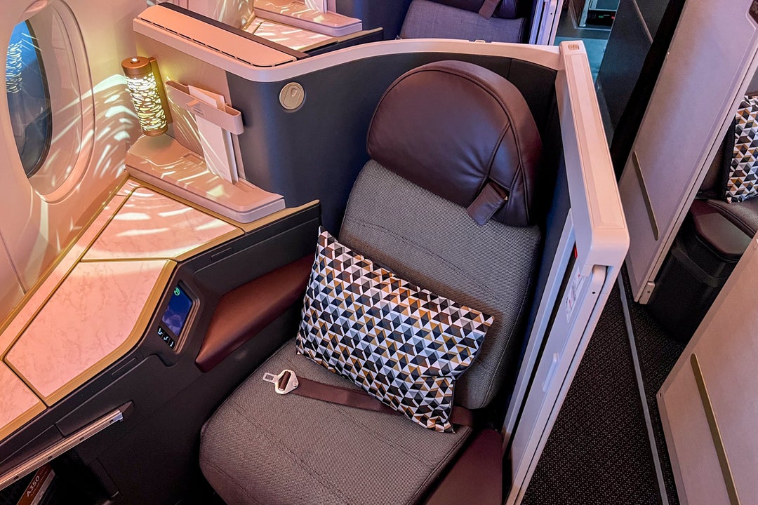 Etihad business class review aboard the Airbus A350 The Points Guy