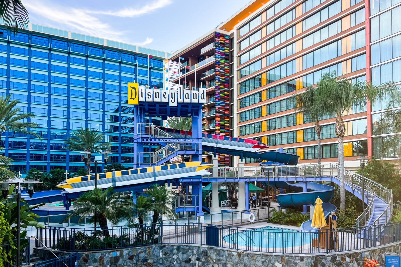 Review of the Howard Johnson Anaheim Hotel & Water Playground Near  Disneyland - Trips With Tykes