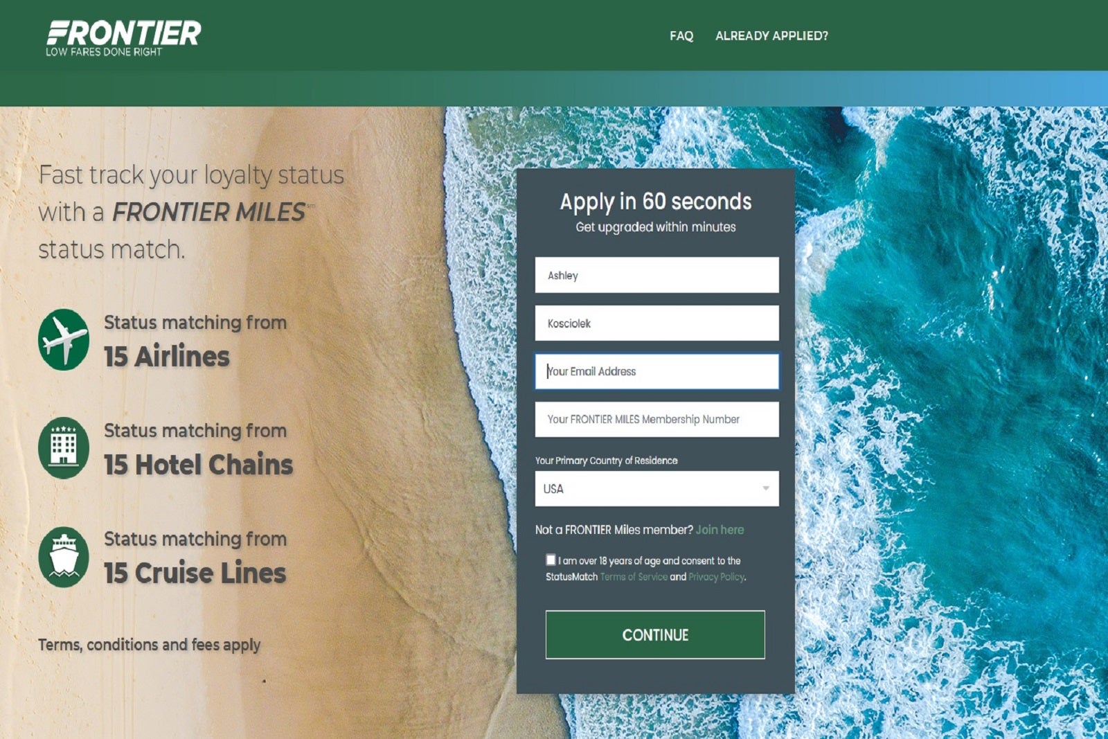 Frontier status match 2023 Why it was worth it for me The Points Guy