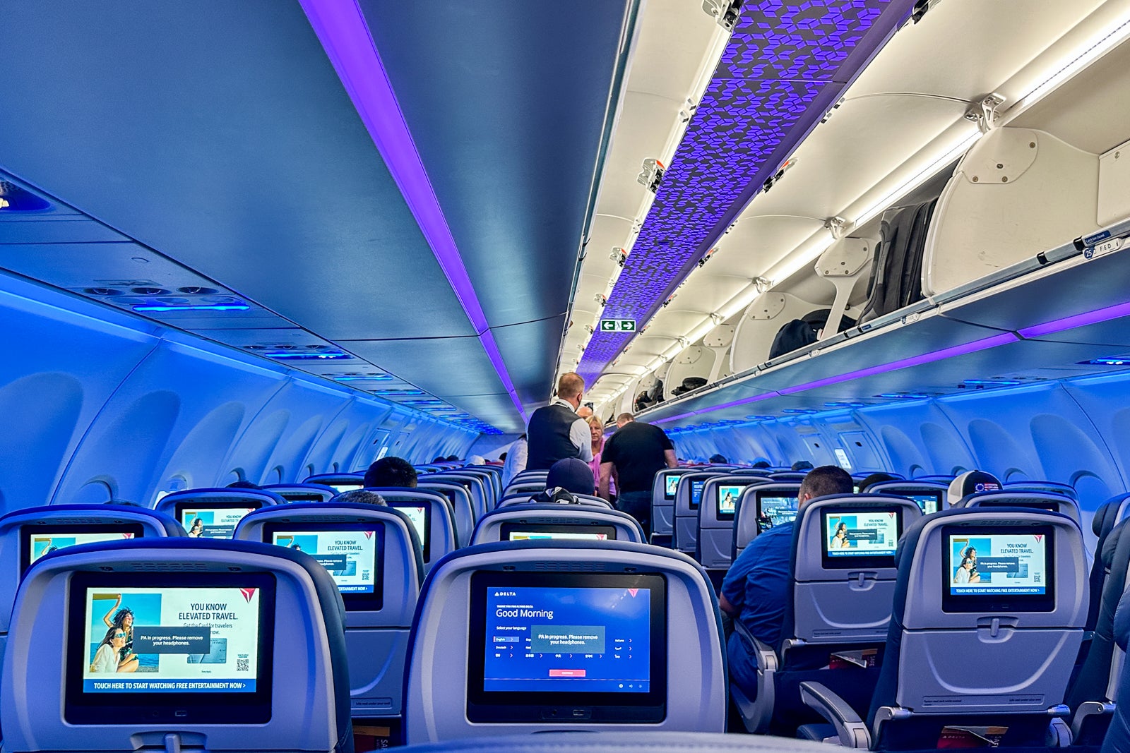 A review of Delta Air Lines economy on the Airbus A321neo from New