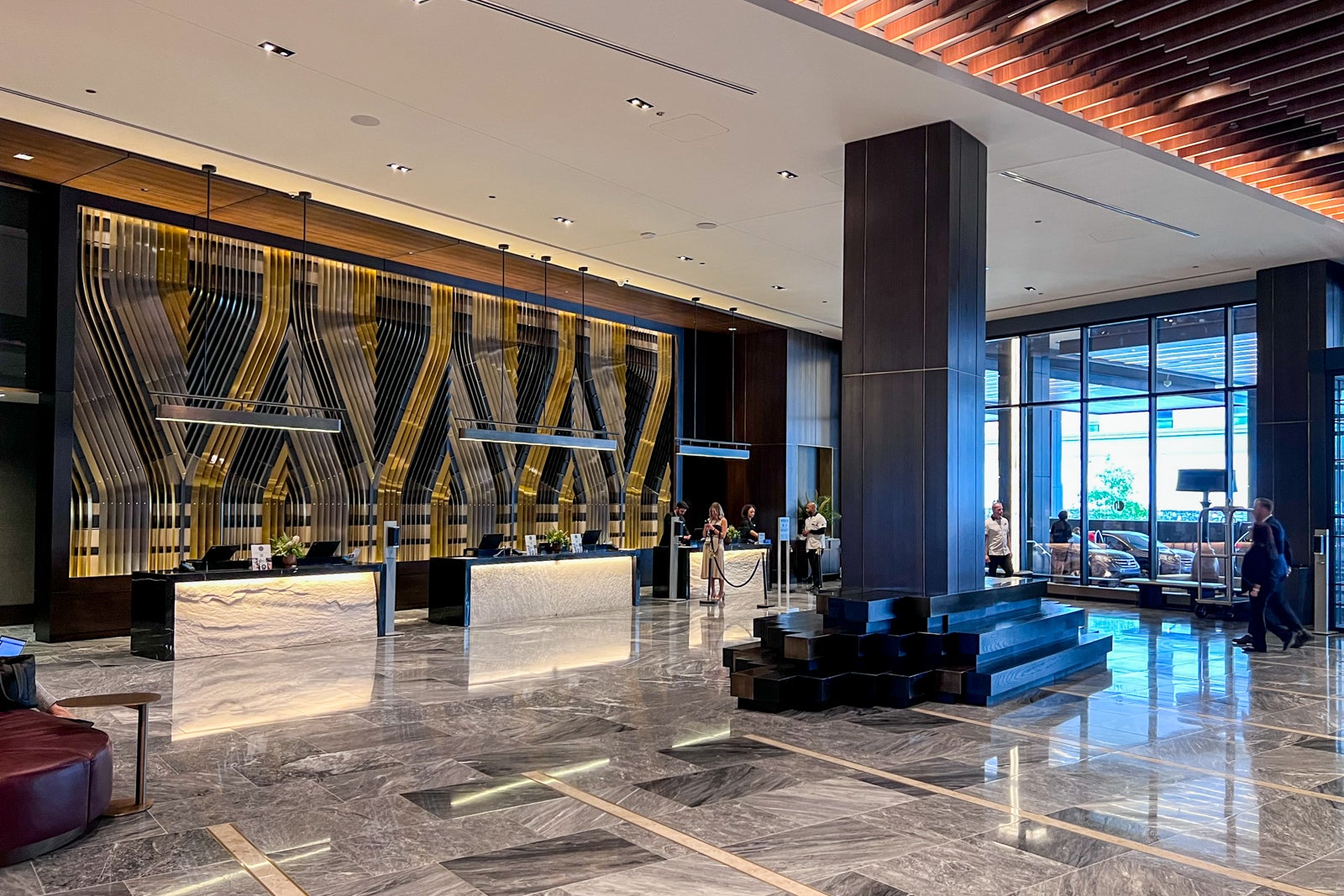 What it's like staying at the Grand Hyatt Nashville, a convention hotel