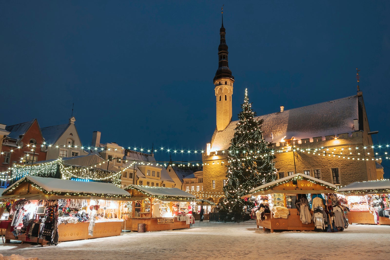 Christmas market in Tallinn Estonia Risto0