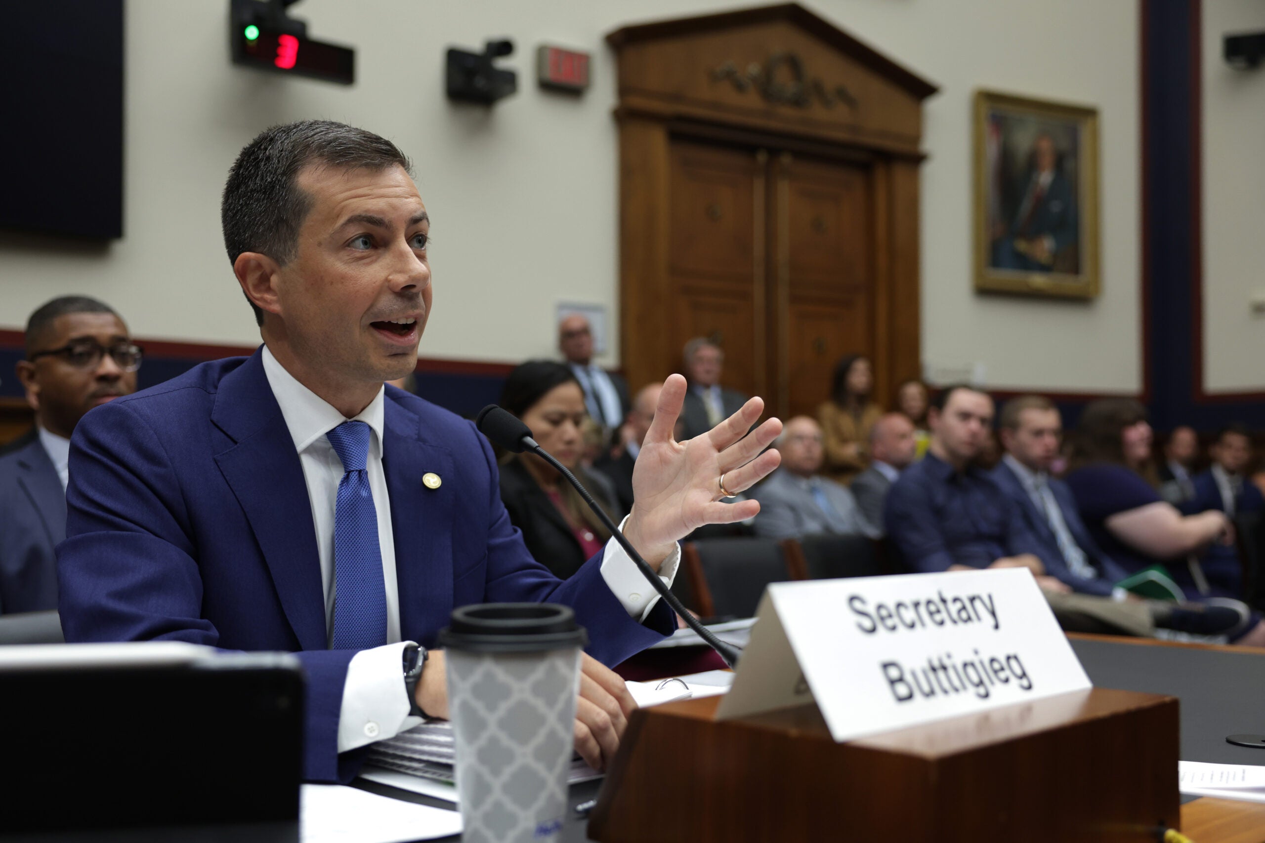 DOT Secretary Pete Buttigieg Tells TPG Air Travel Is Improving But Air   GettyImages 1692395990 Scaled 