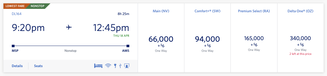 Quick Points: Use the Virgin Atlantic calendar to see Delta award space -  The Points Guy