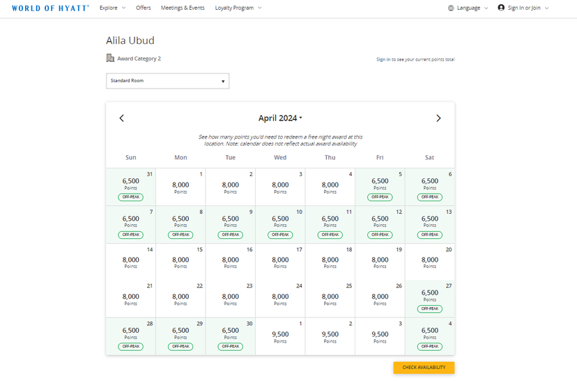 Hyatt award calendar: Check it to save on your next award The Points Guy Hyatt award calendar: Check it to save on your next award The Points Guy