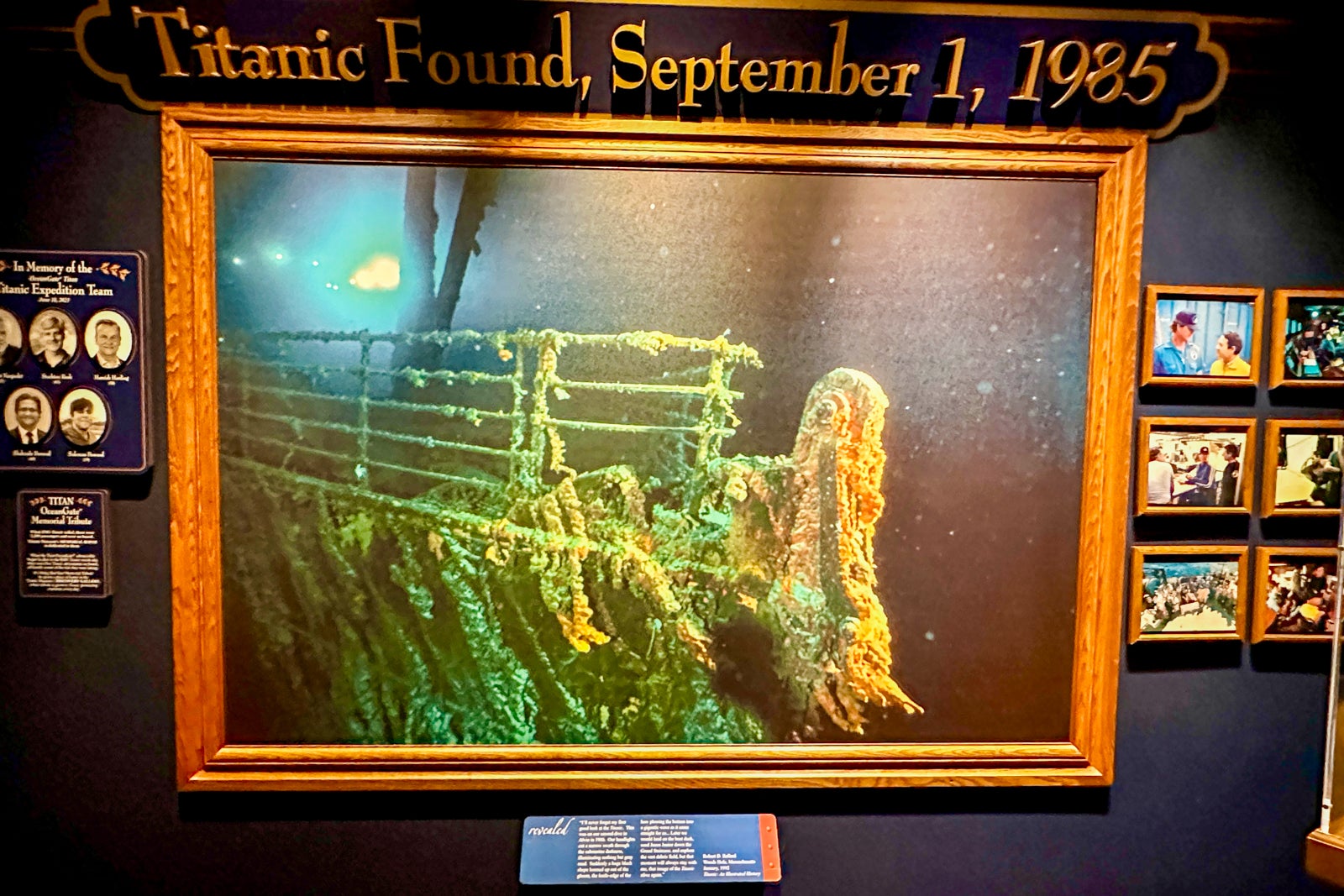 how long is titanic museum tour