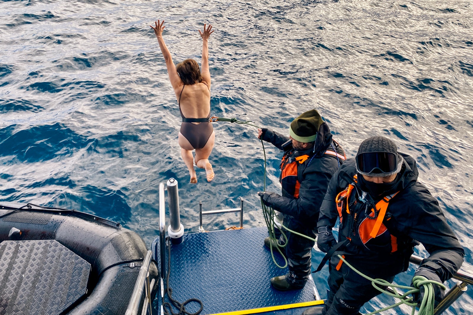 I jumped off a cruise ship in Antarctica and lived to tell the tale
