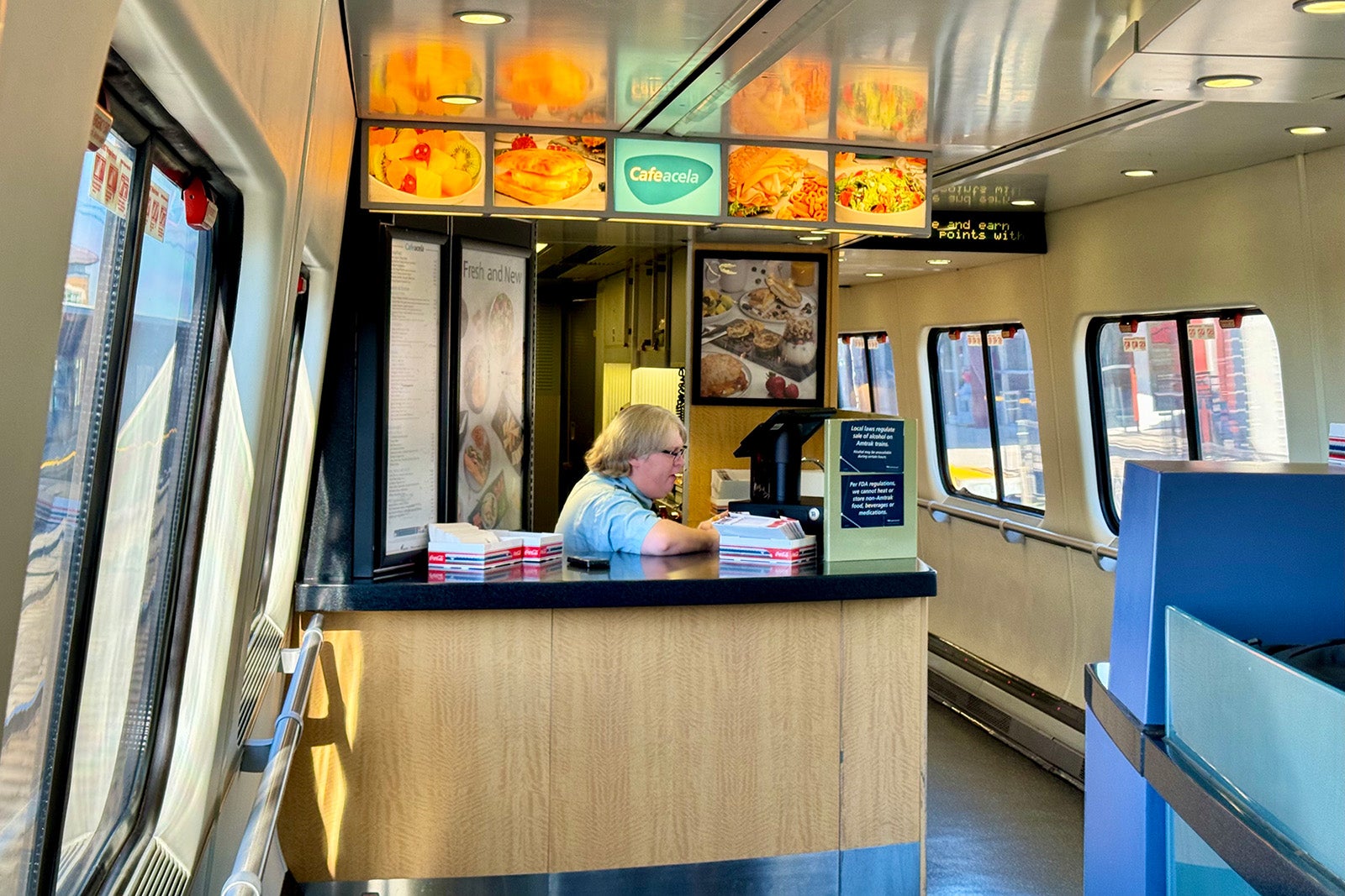 Amtrak Acela Cafe