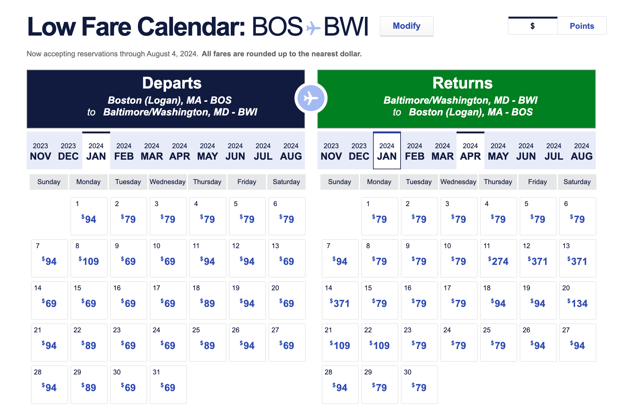 Southwest Offering One Way Flights As Low As 39 For Travel Through May   Screenshot 2023 11 01 At 8.09.31 AM 6 