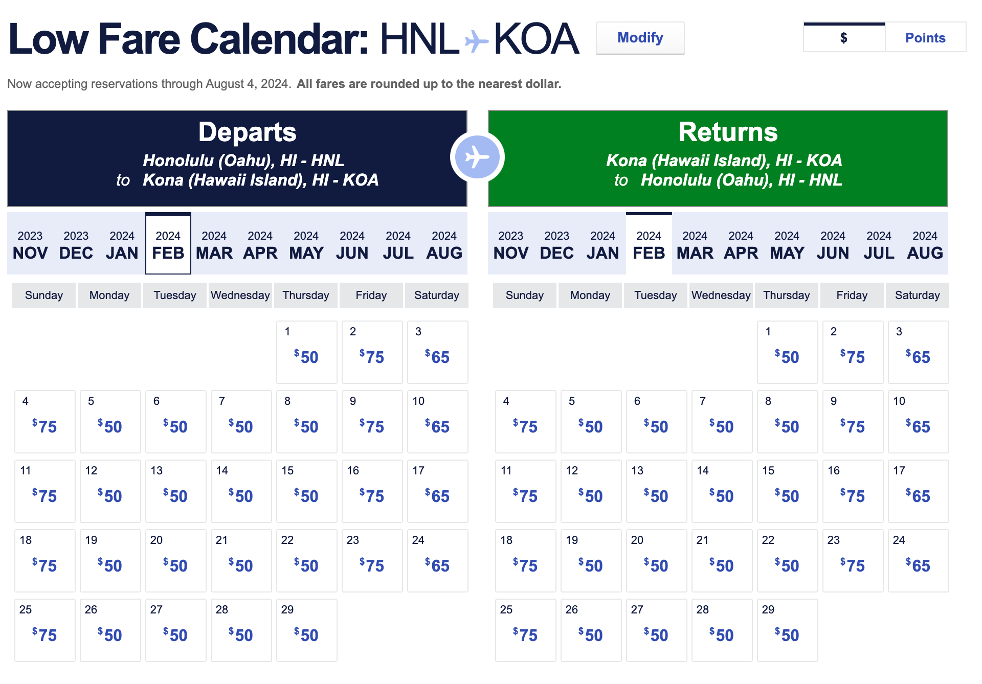 Southwest Offering One Way Flights As Low As 39 For Travel Through May   Screenshot 2023 11 01 At 8.26.29 AM 