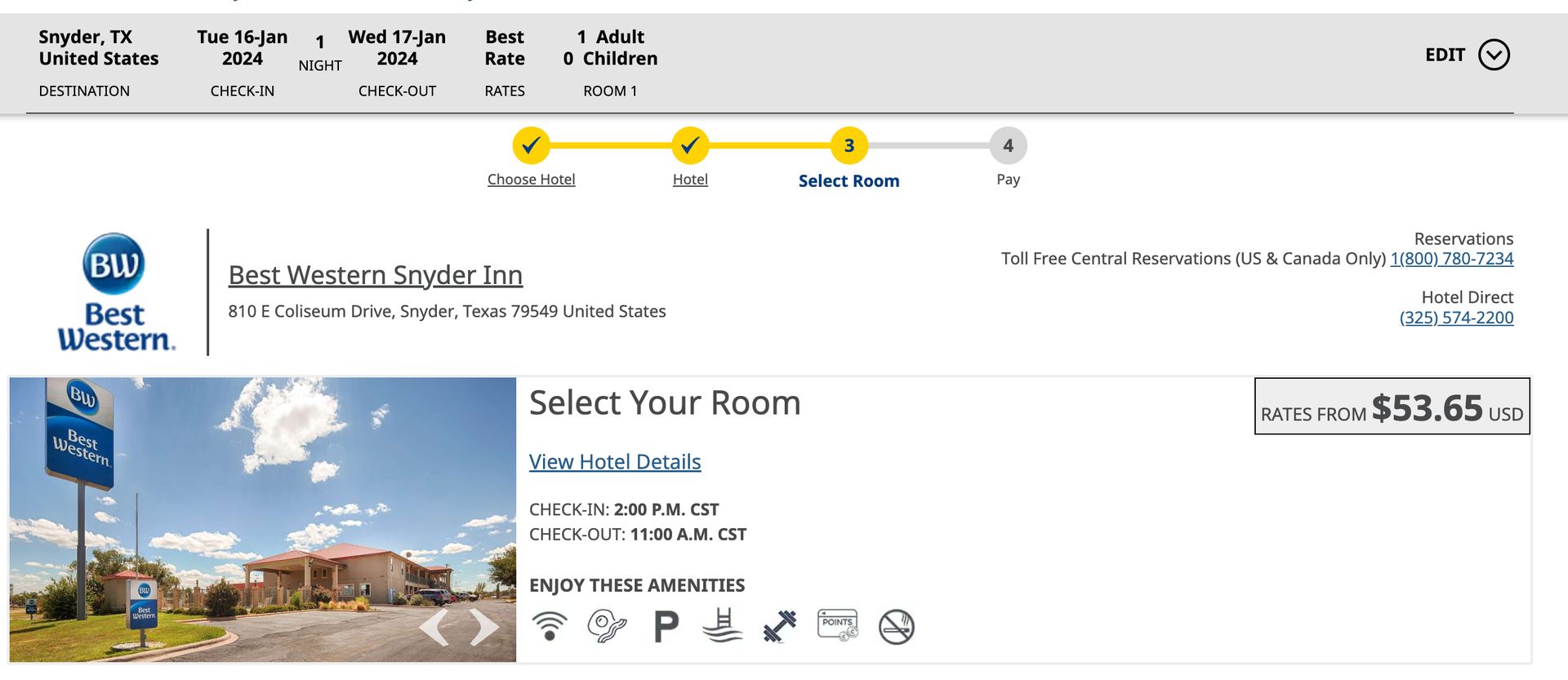 How to earn 10,000 points per stay at Best Western Hotels and a 100
