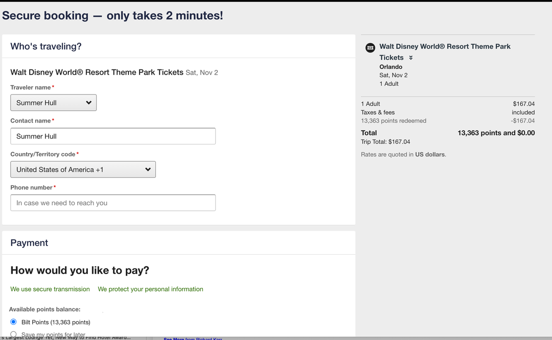 How to use points to buy Disney tickets in 2024 The Points Guy