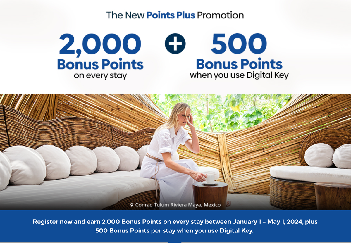 Earn Hilton Honors bonus points with new 2024 promo The Points Guy