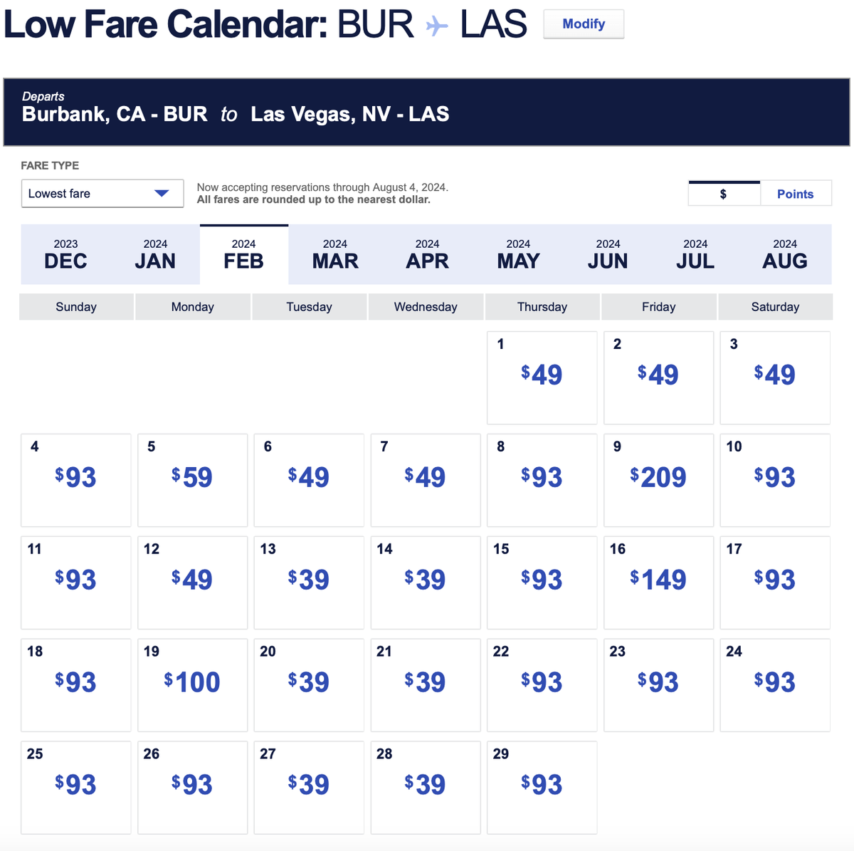 Southwest deal alert Flights to Las Vegas, New York and Hawaii as low