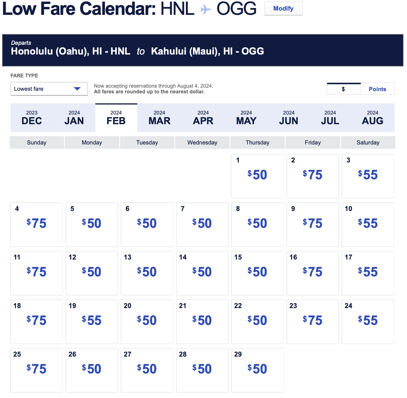 Southwest airlines online low fare