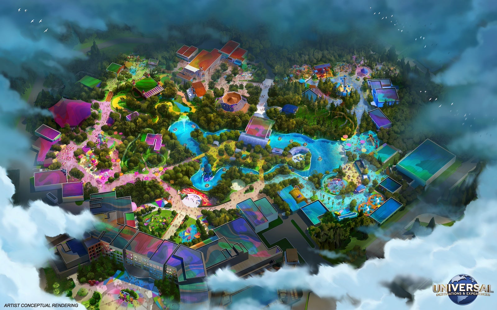 New Universal park map - Orlando Theme Park News