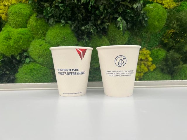 Delta Air Lines plans move to all paper cups - The Points Guy