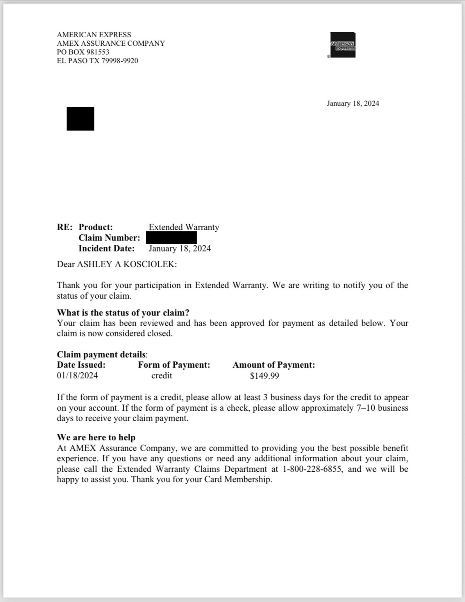 How american express extended warranty saved me 150 the points guy