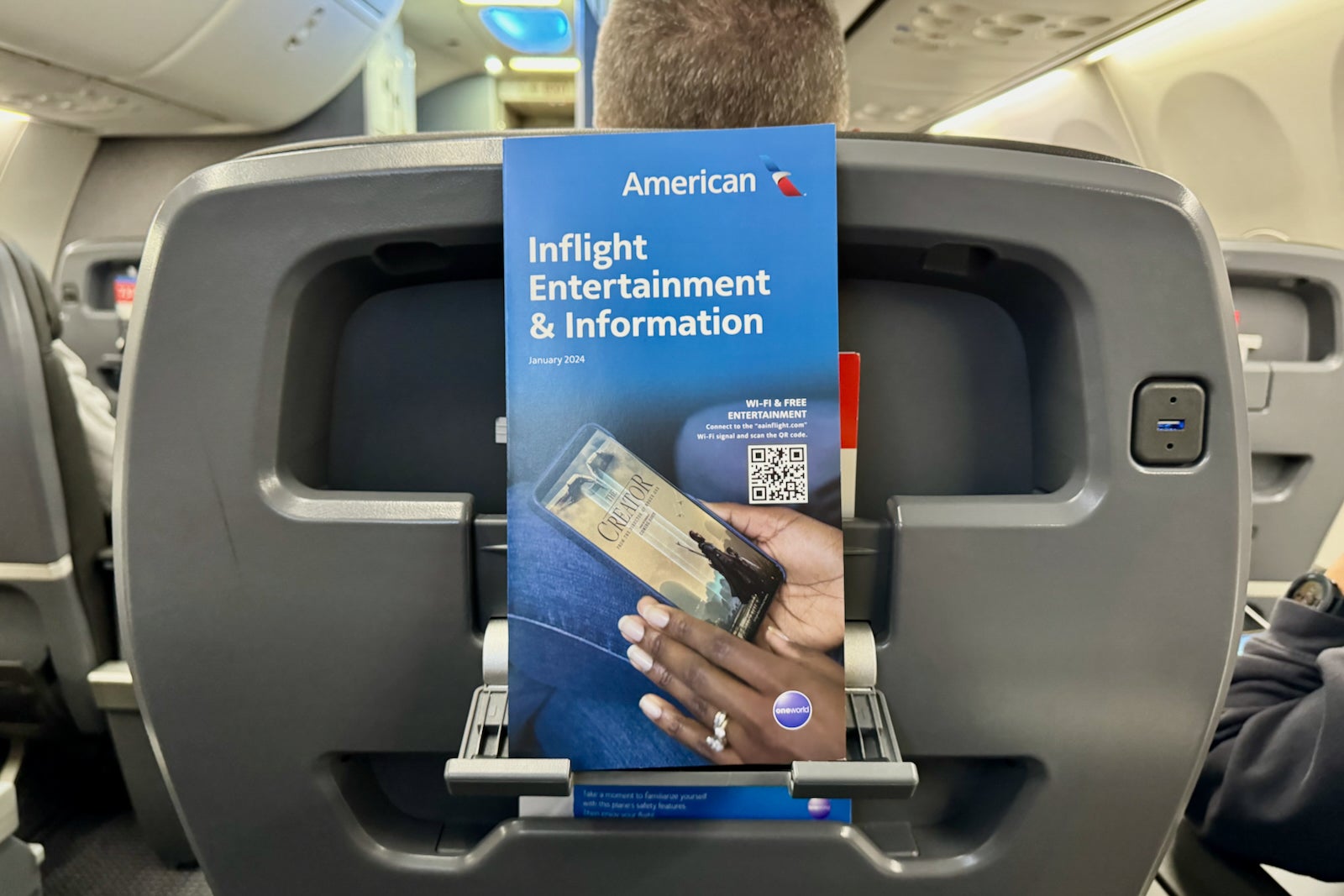 American Boeing 737 First Class