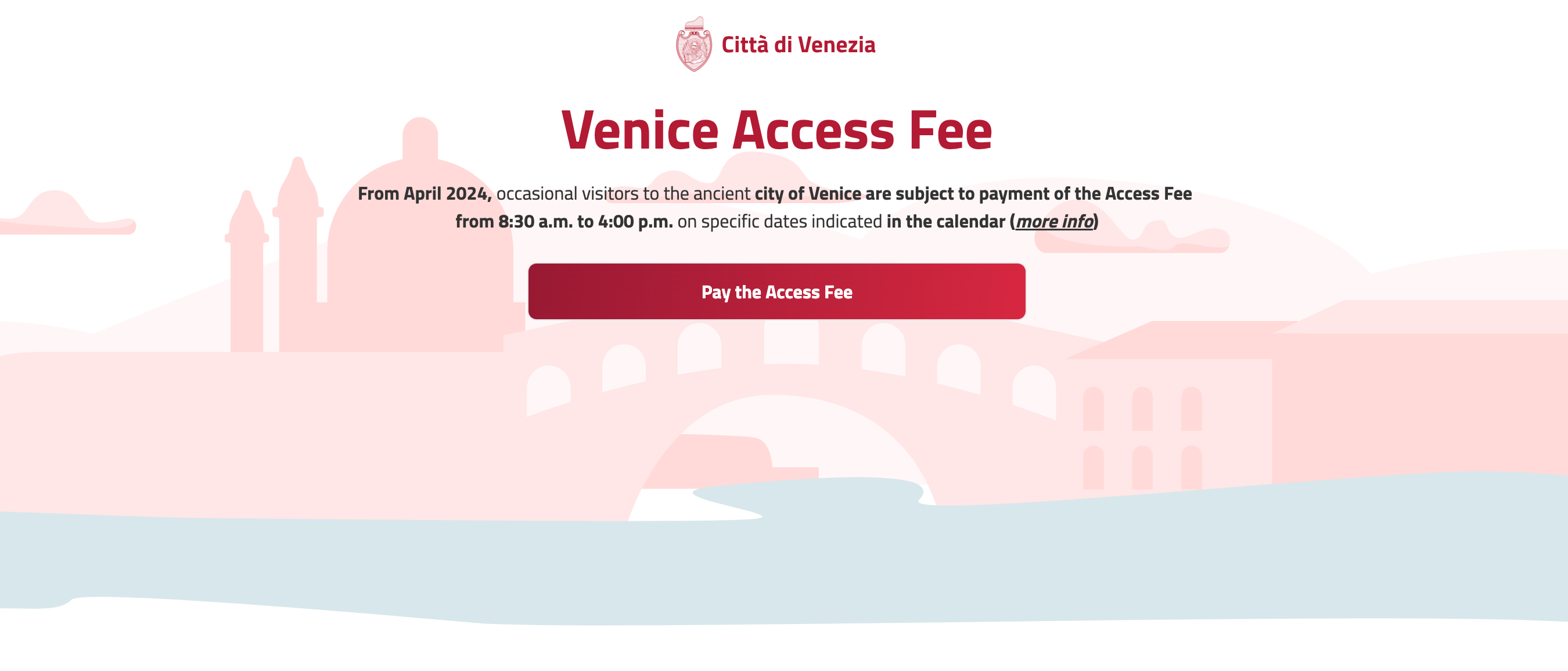 what is the venice tourist tax