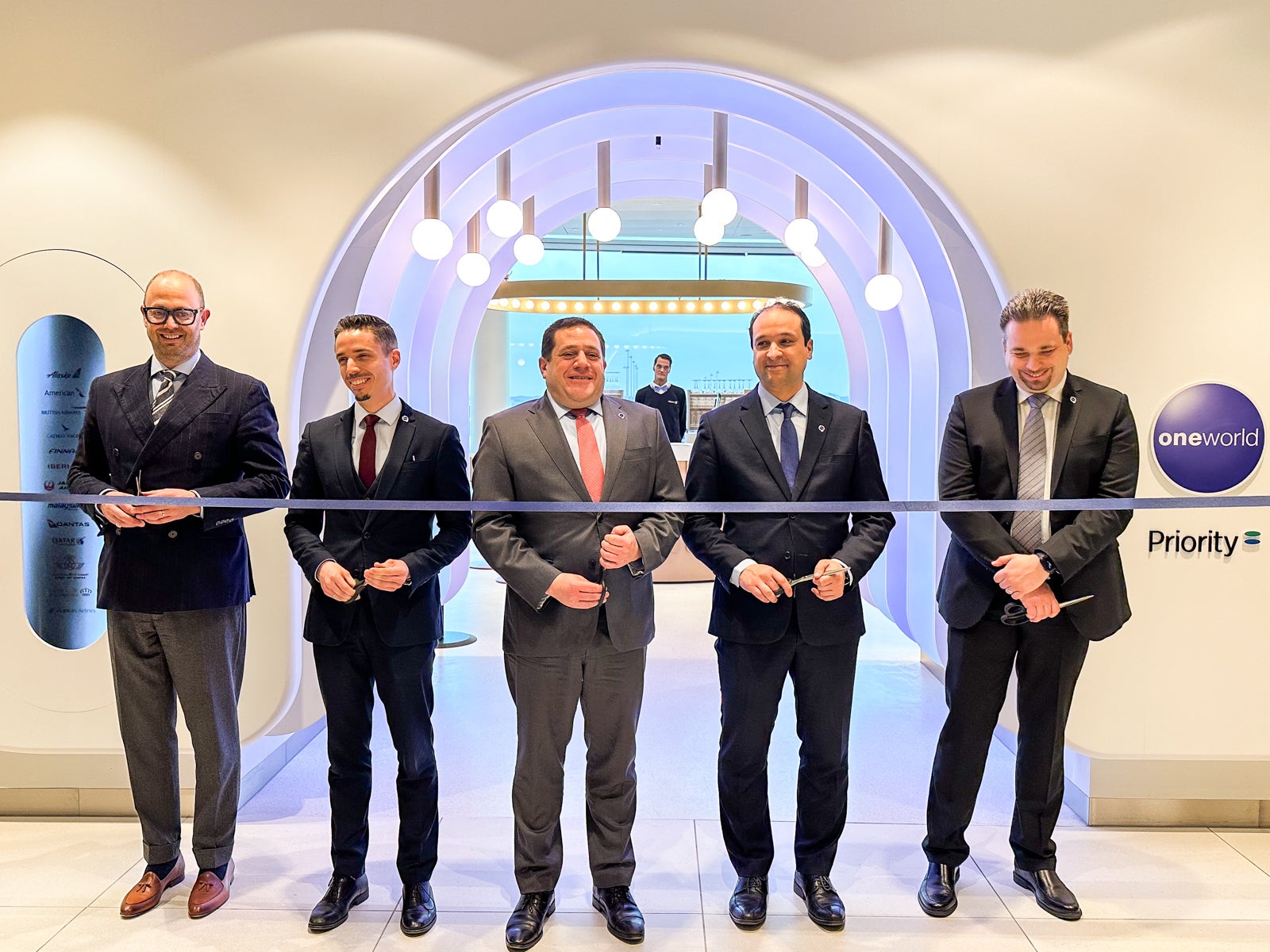 Inside Europe's first Oneworld alliancebranded lounge in Amsterdam