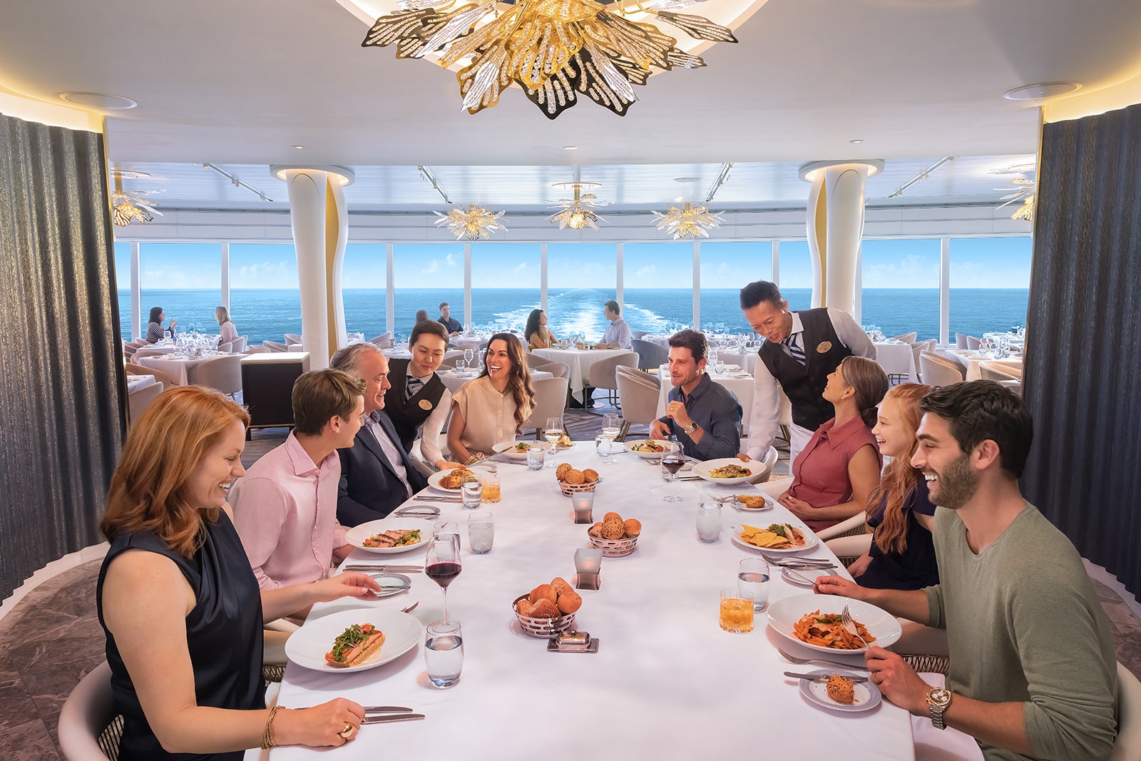 norwegian cruise line restaurant steward