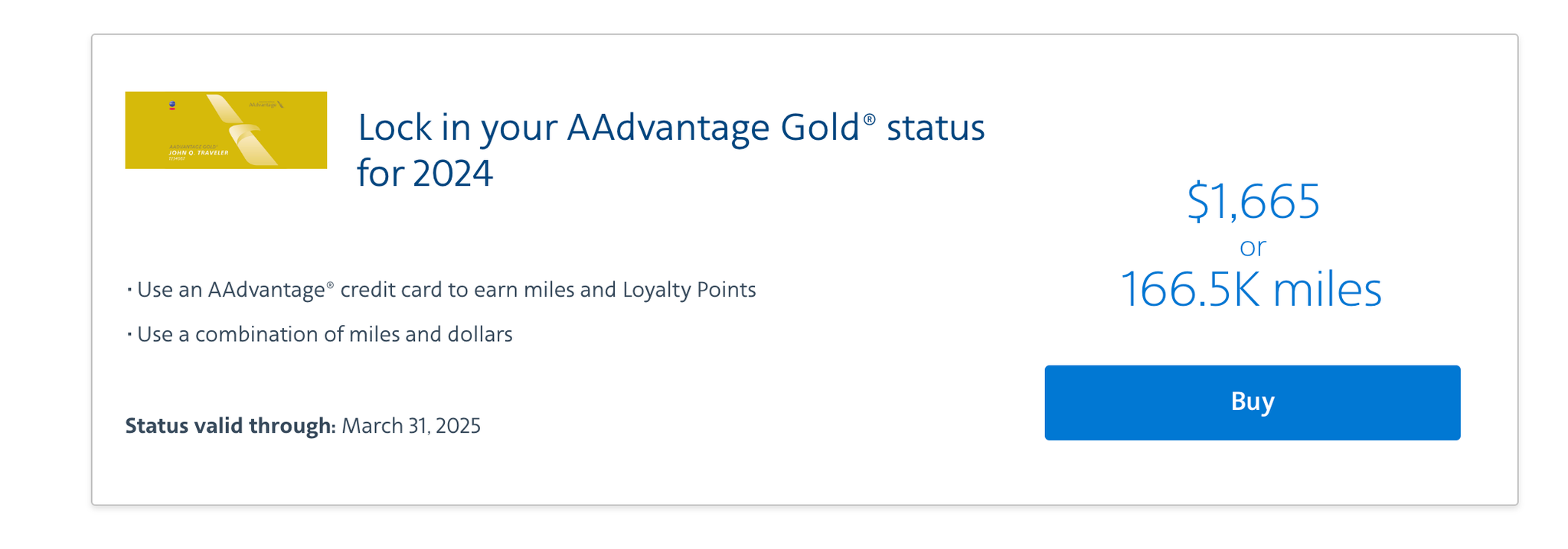 American Airlines buyup status offers Check yours now The Points Guy