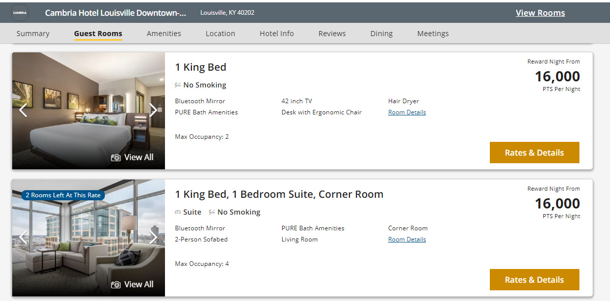 Choice Hotels Sweet Spot Rewards Redemptions The Points Guy   Choice Sweet Spots Corner Suite 