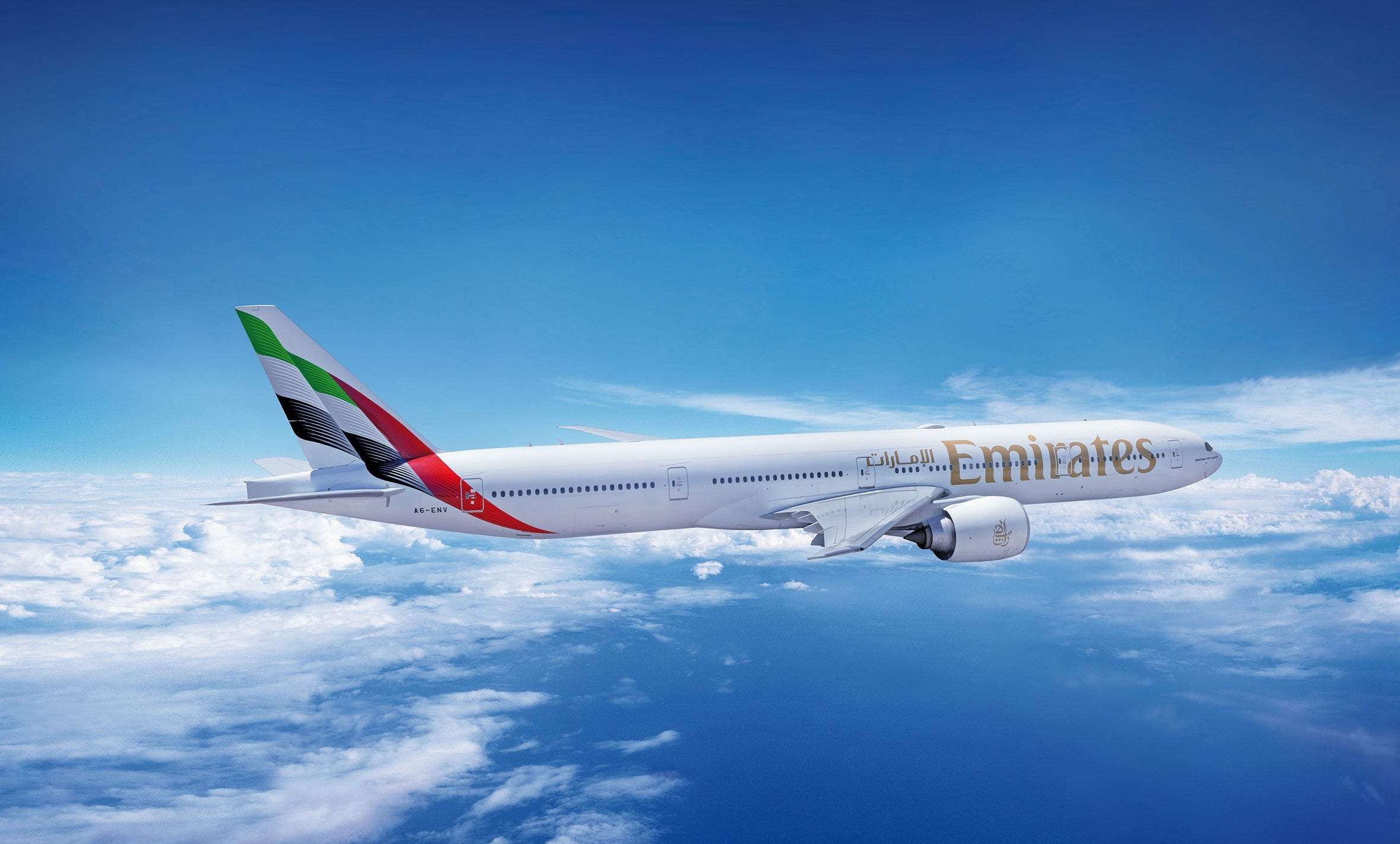 Emirates 777-300ER new livery