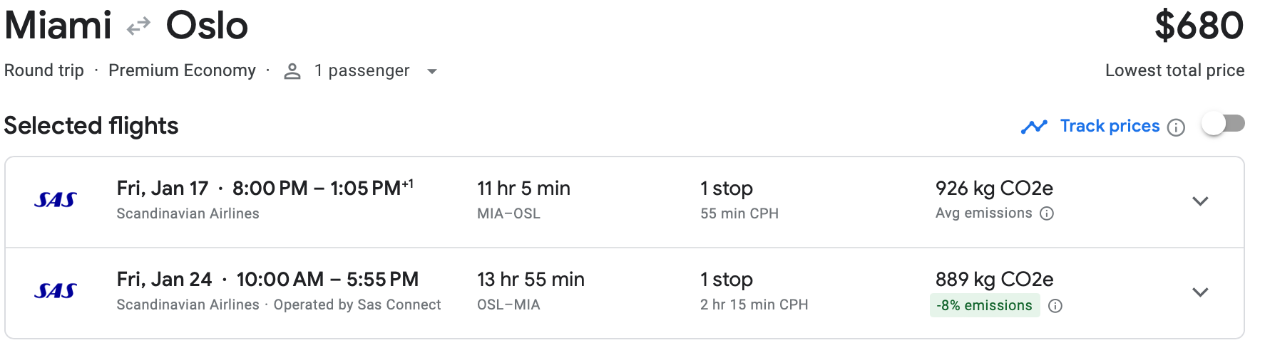 Sas 2025 baggage charges