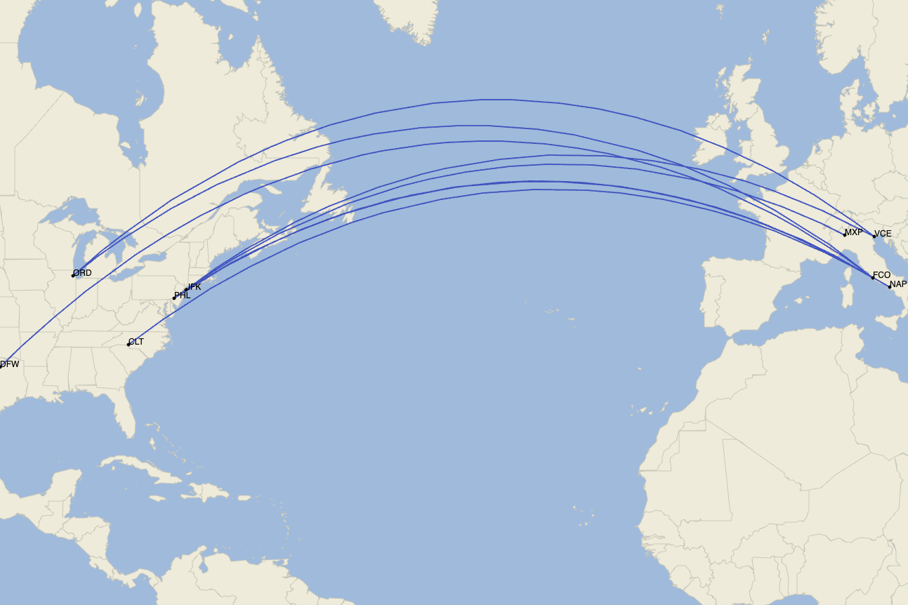 American upgrades NYC-to-Rome route with first class - The Points Guy