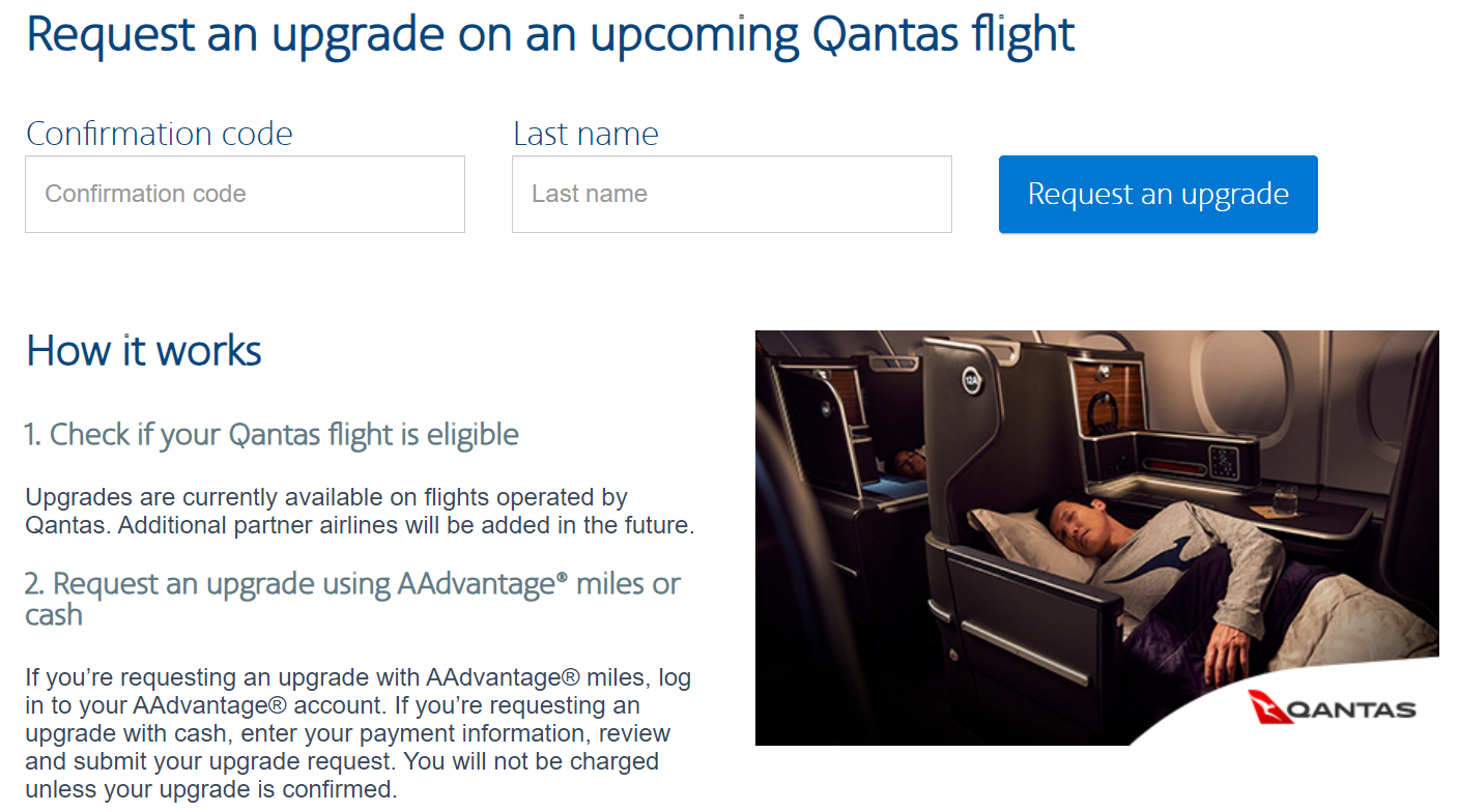 Upgrade Qantas flights with American miles - The Points Guy