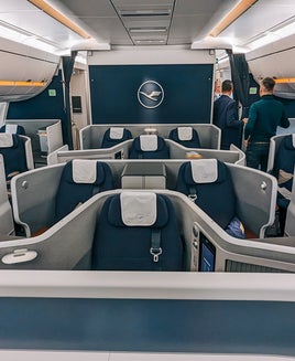 Your first look at Lufthansa's Allegris aircraft, with new seating in all cabins and a shock in first class