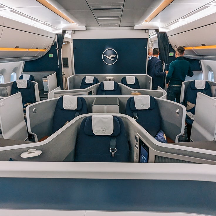 Your first look at Lufthansa's Allegris aircraft, with new seating in all cabins and a shock in first class