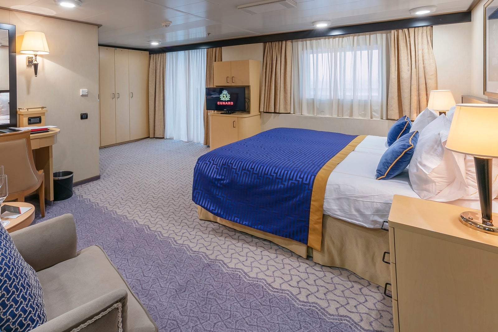 cunard cruises rooms