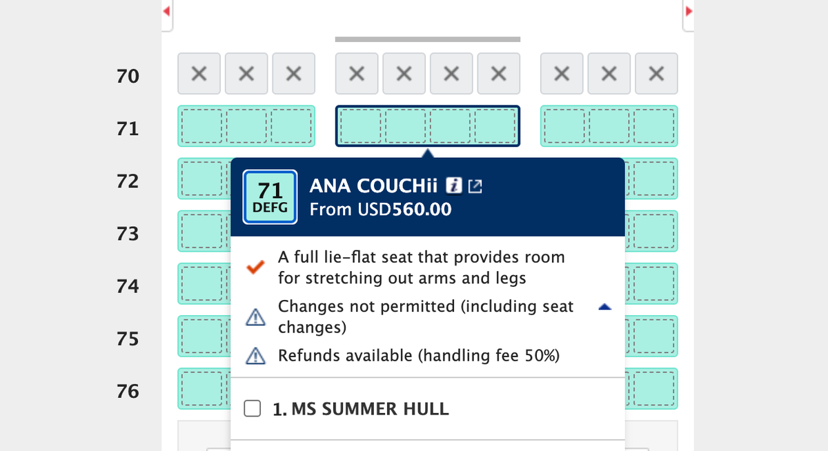 Flying the ANA Couchii from Honolulu to Tokyo — is it worth it? - The ...