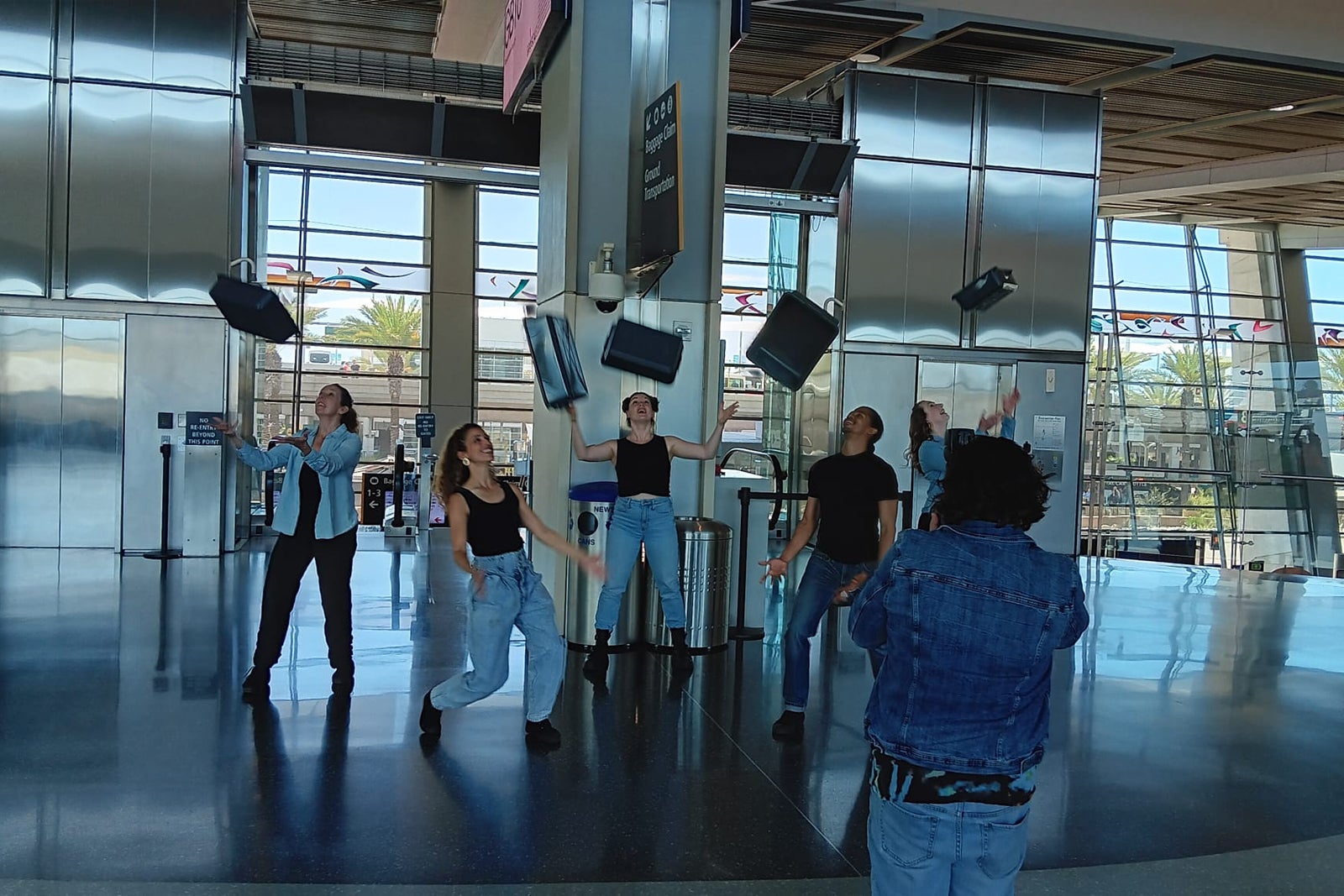 DrumatiX in residence at SAN Airport