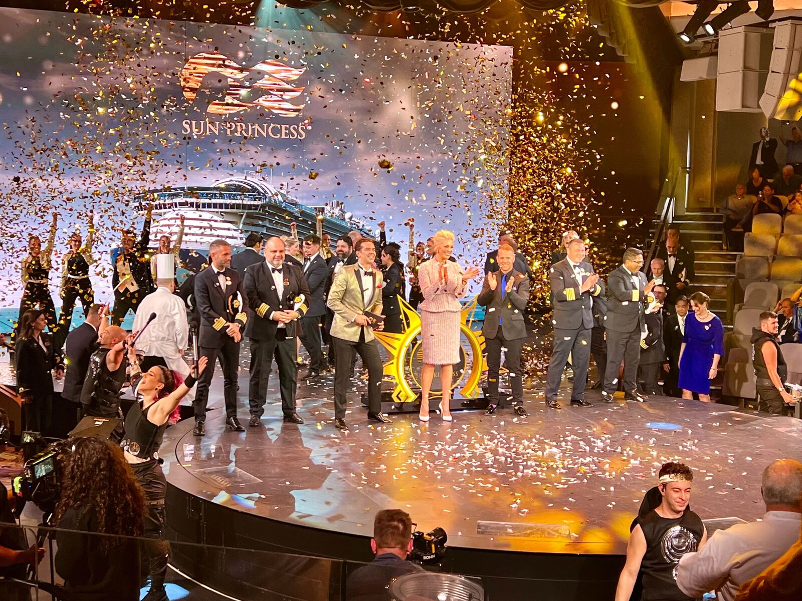 Princess Cruises welcomes its biggest ship ever with help from a star ...