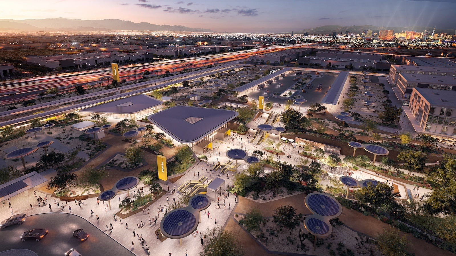 Las Vegas' flagship Brightline West high-speed rail project launches