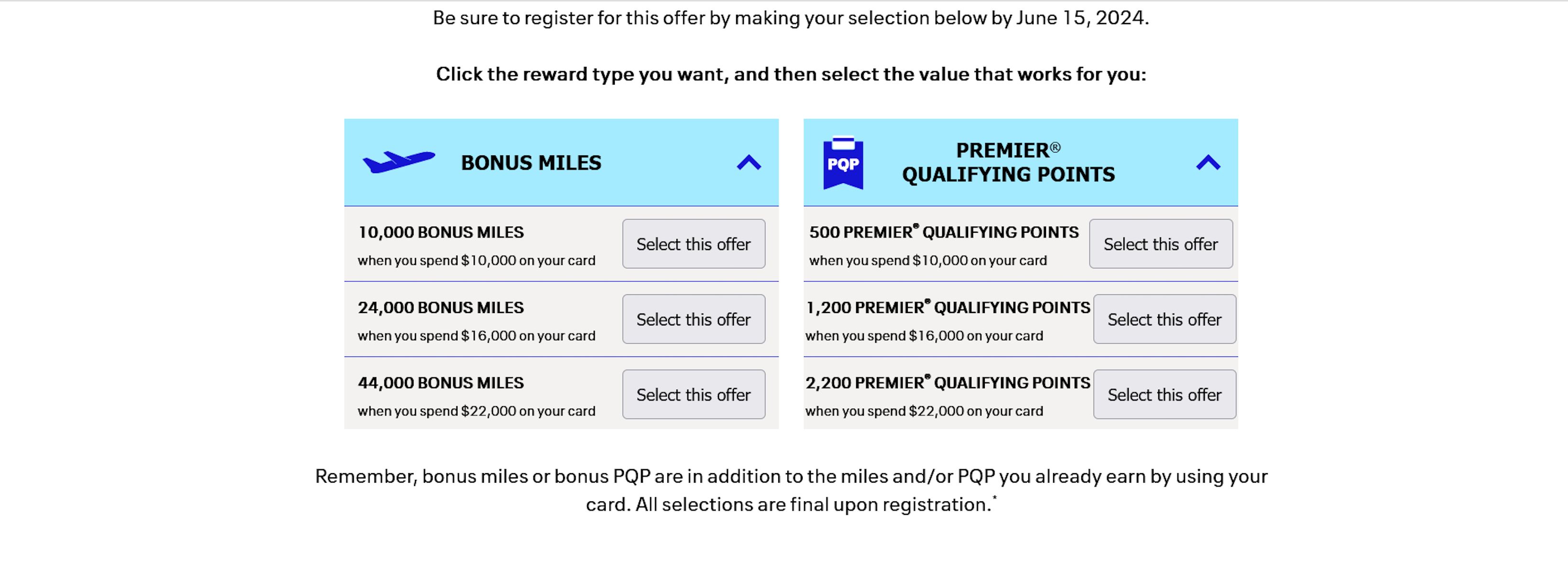 United Credit Card Promotion (targeted): Earn Bonus Miles Or Bonus PQPs ...