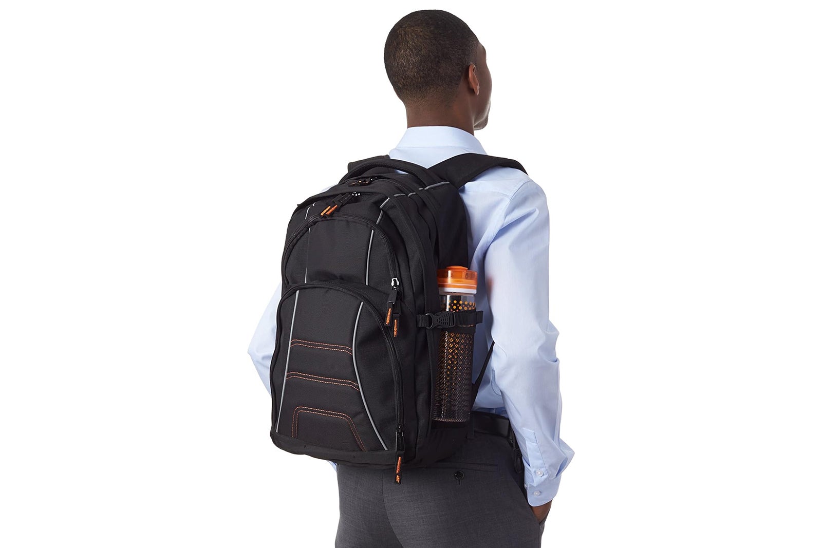 travel gear backpack black