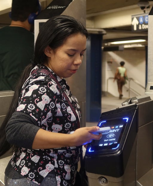 Tap-and-go payment for subway, train and bus riders finally coming to NYC area by 2025