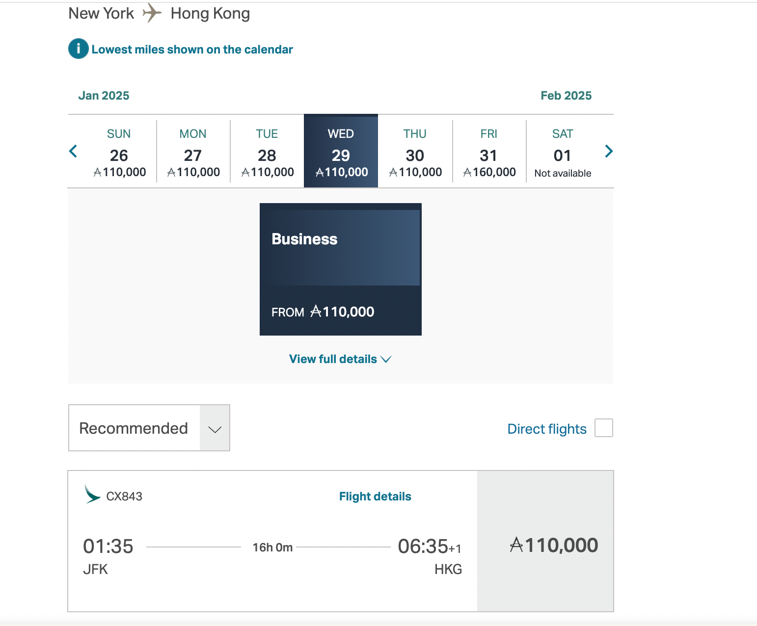 Book now: Cathay Pacific business-class award availability in 2025 ...