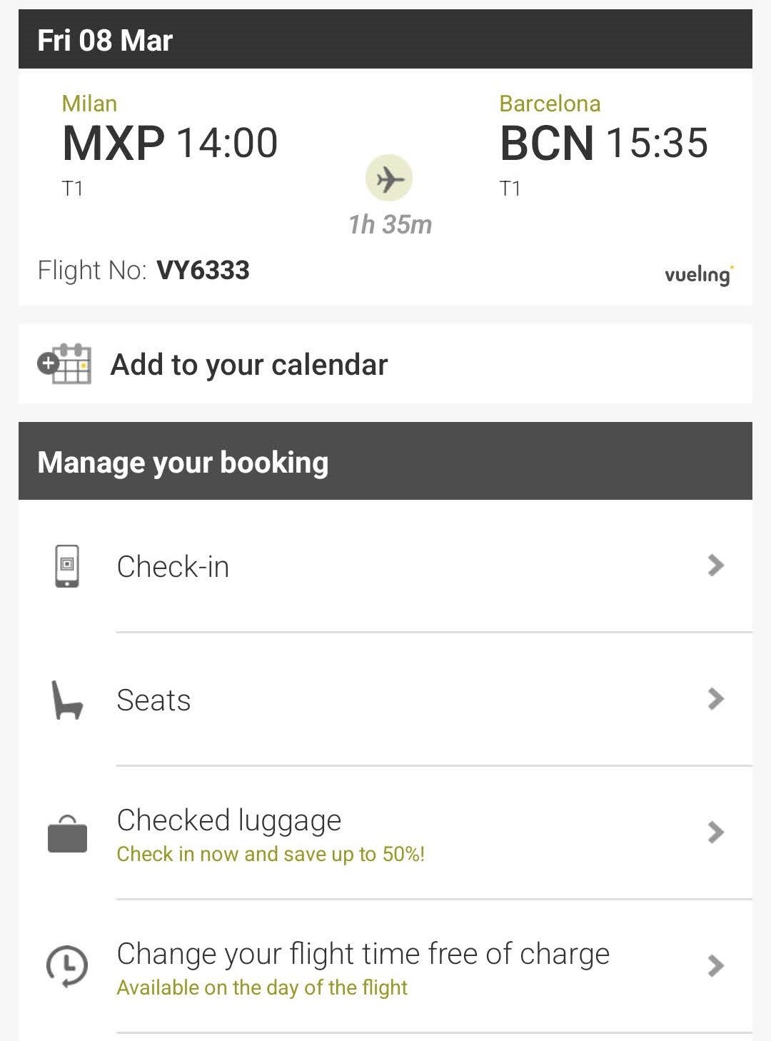 How to get a Vueling TimeFlex refund The Points Guy