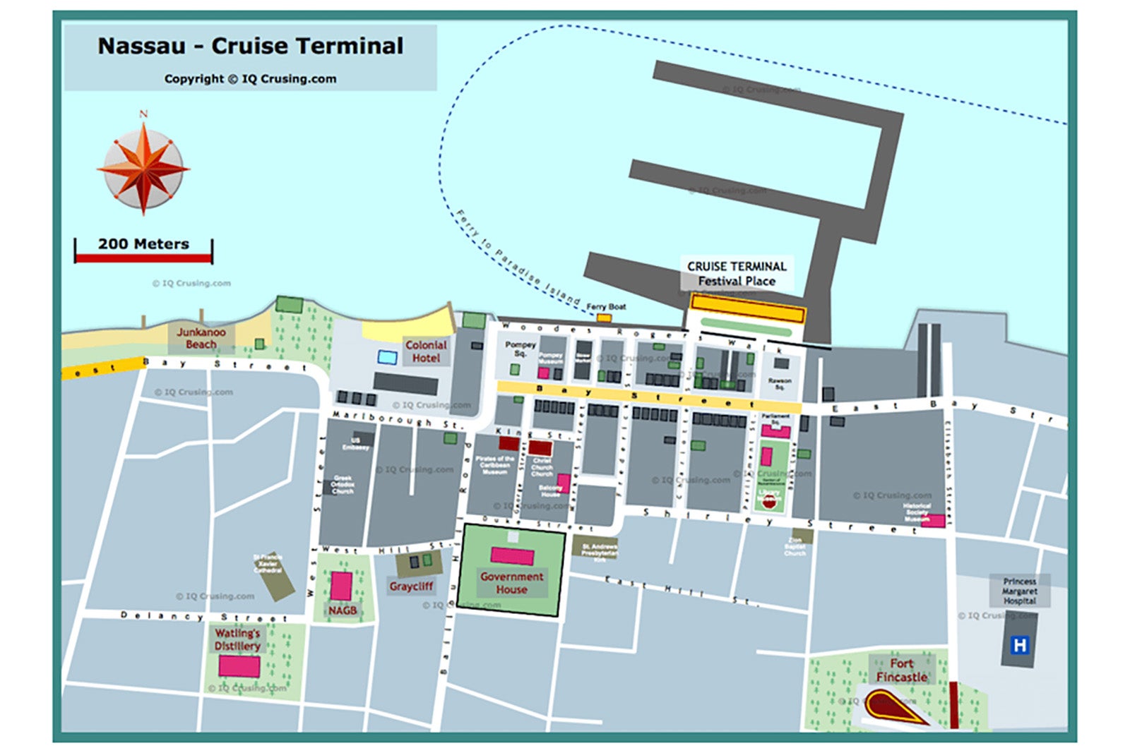 nassau cruise port webcam