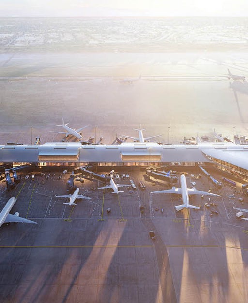 A first look at Chicago O'Hare's new satellite concourse as construction continues