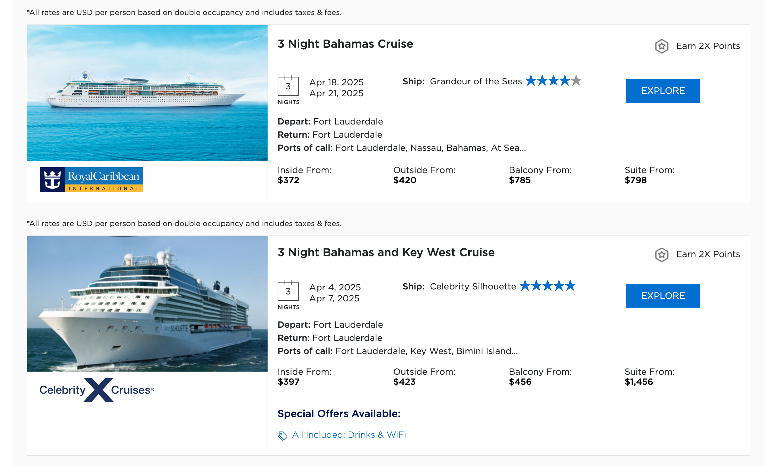 cruise booking agencies